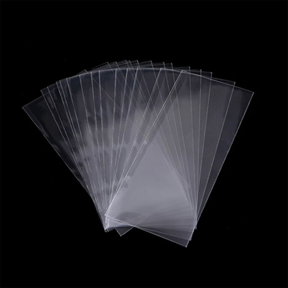 200Pcs Currency Sleeves Paper Money Bill Holder Banknote Storage Protector Case