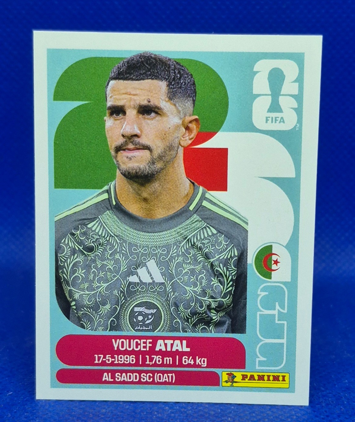 2026 Panini FIFA World Cup Sticker Youcef Atal #ALG 4 – Algeria