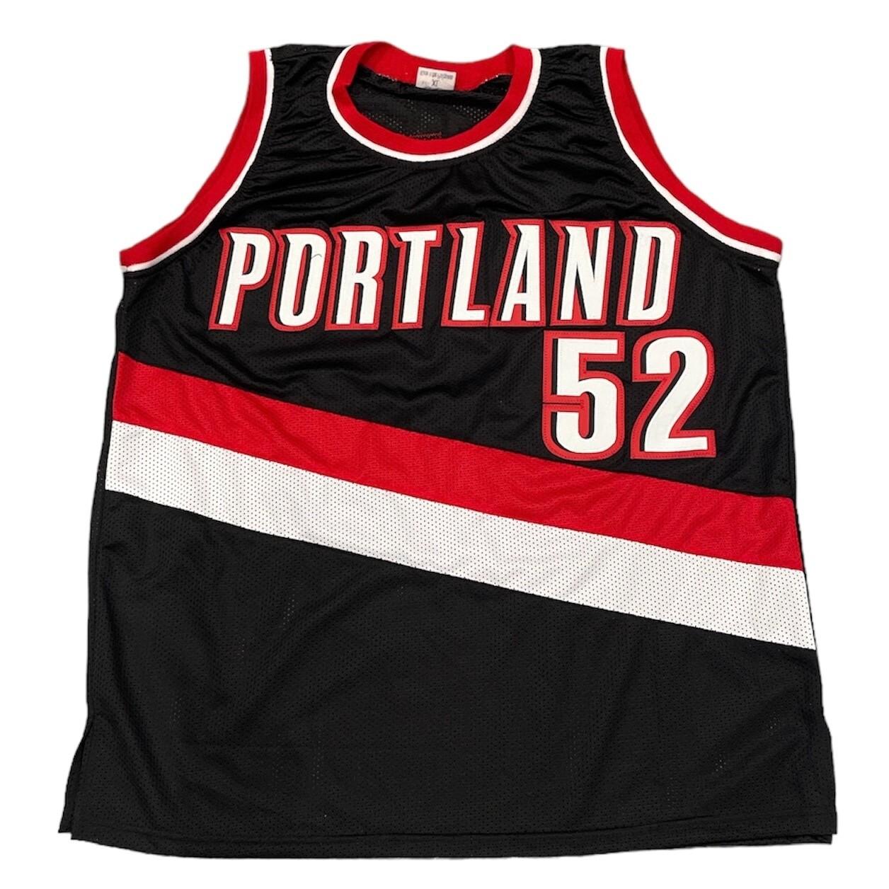 Greg Oden Signed Auto Portland Custom Jersey w/ #1 Pick Beckett Witness BAS COA