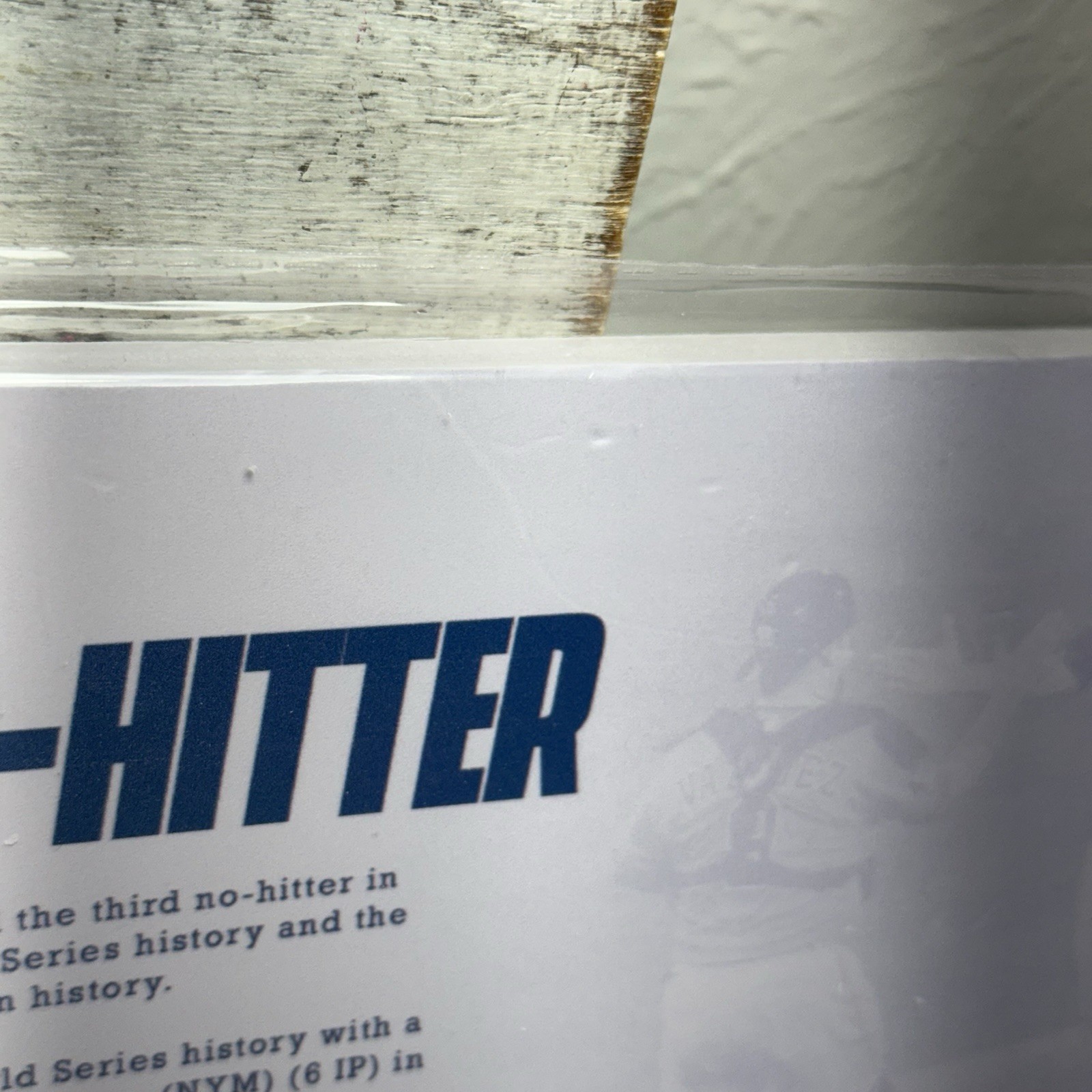 MLB Houston Astros WORLD SERIES COMBINED NO-HITTER Plaque 18″x4 1/2″ Brand New