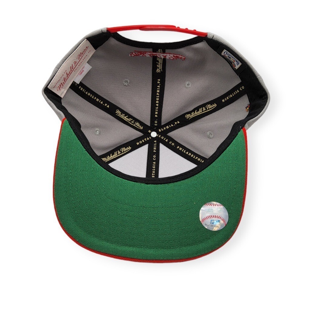 Mitchell & Ness Cap MLB Cincinnati Reds Away Coop Snapback Hat
