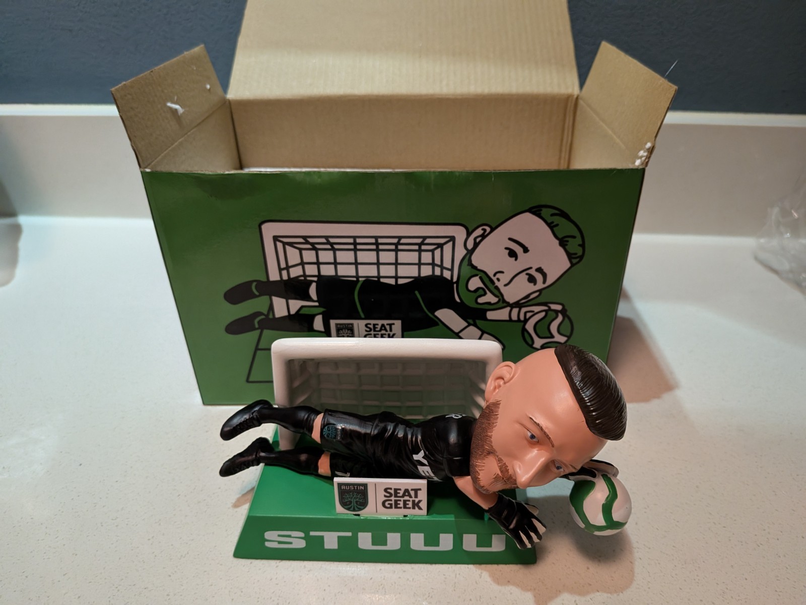 Brad Stuver Austin FC Promotional Bobble Head New In Box