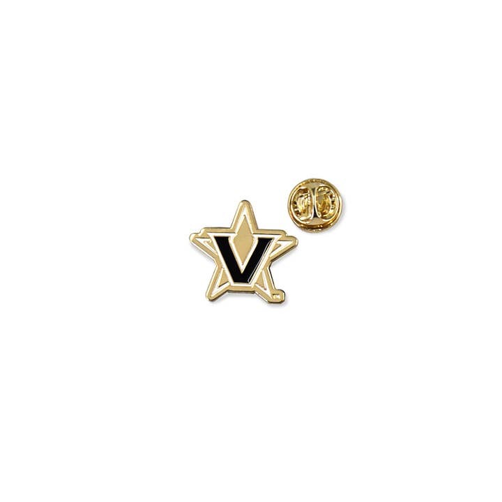 Vanderbilt University Commodores V Logo Lapel Pin (Officially Licensed Product)