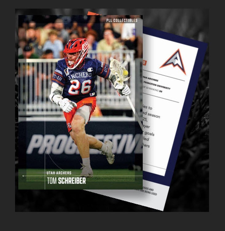 PLL Fieldside II COMPLETE (100) Base Card Set – Premier Lacrosse League
