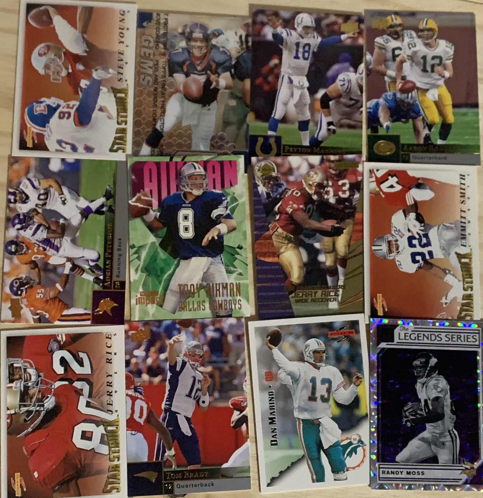 100 Football Card Lot With Autograph Or Jersey Relic In Every Amazing Lot ! 🏈🔥