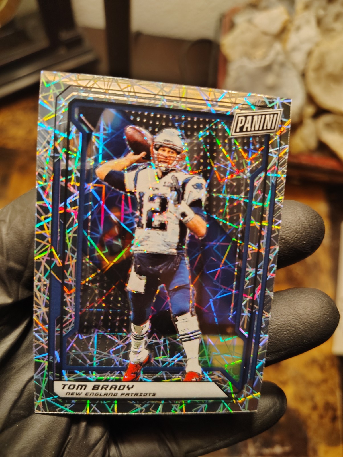 Panini The National VIP Laser Prizm 2019 Tom Brady Lot 2 #74 #95 SSP *MINT