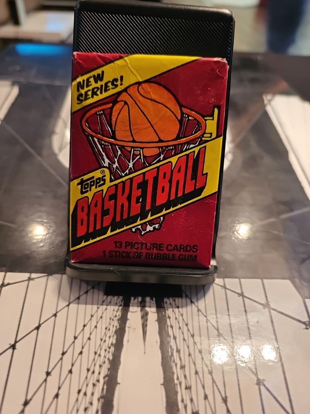 1981-82 Topps Basketball Sealed Wax (1) Pack From Box Bird Magic 1st Solo Rookie