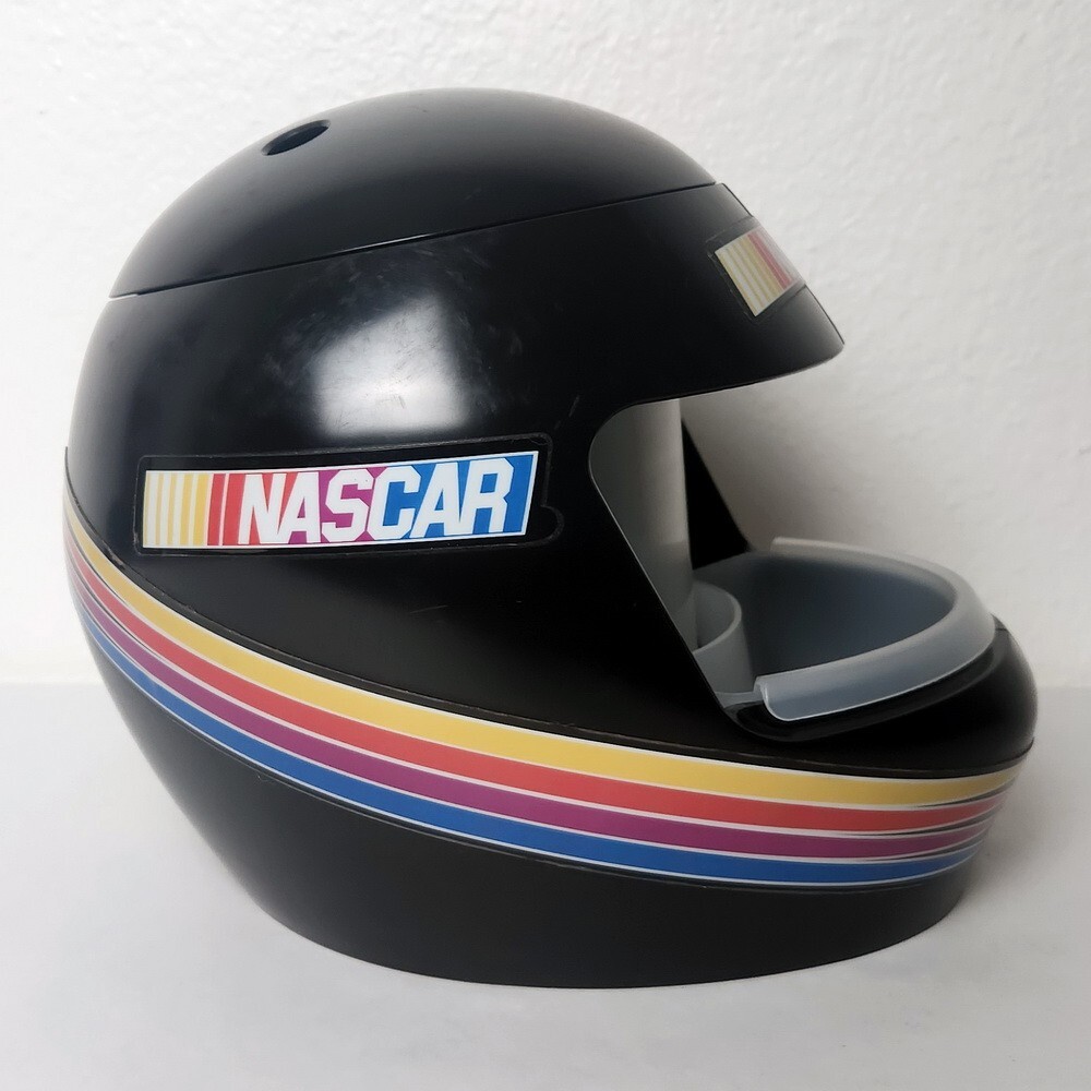 NASCAR Helmet Full Size Helmet Snack Bowl with Lid