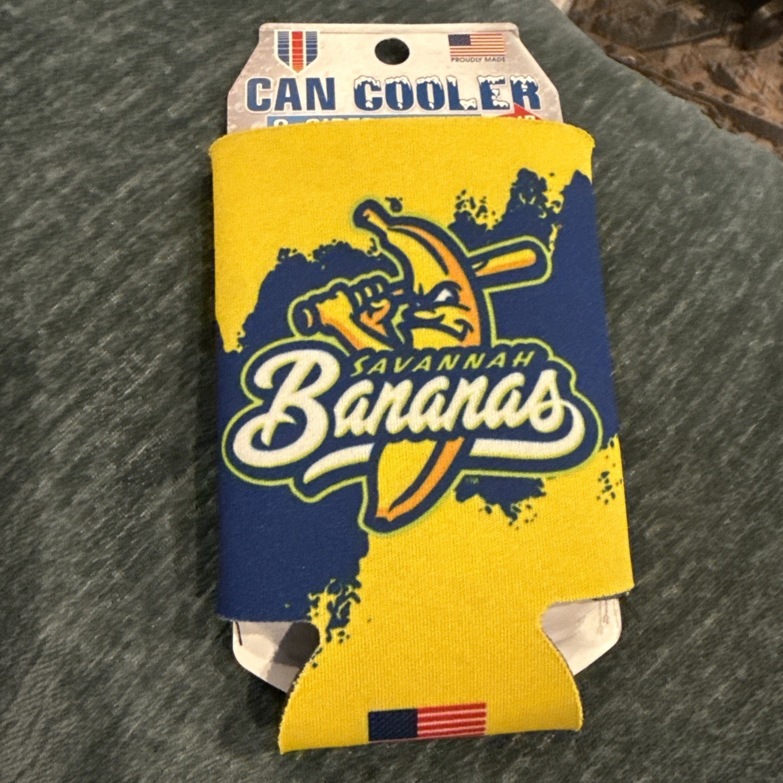 Savannah Bananas Exhibition Baseball Team 12oz SLIM Can Coozie Brand New