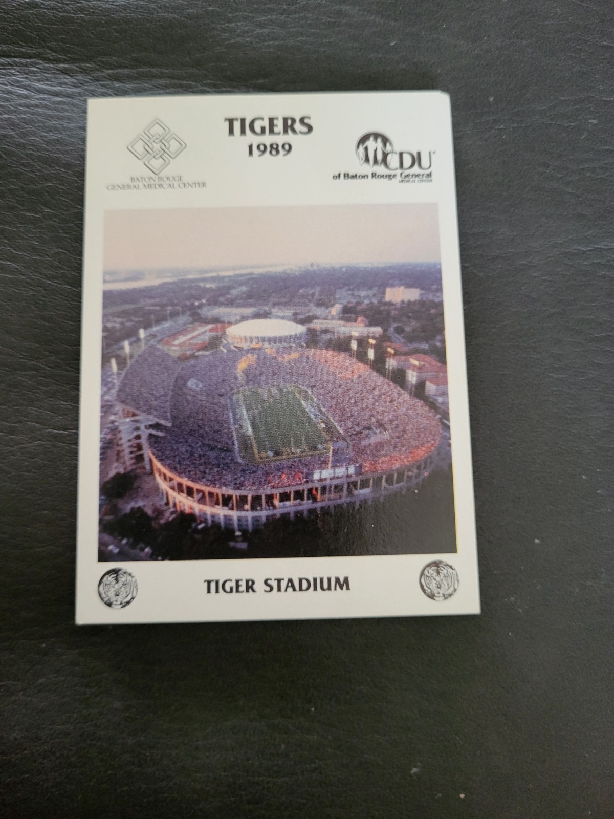 1989 McDag Tiger Stadium #10- Home Of The LSU Tigers