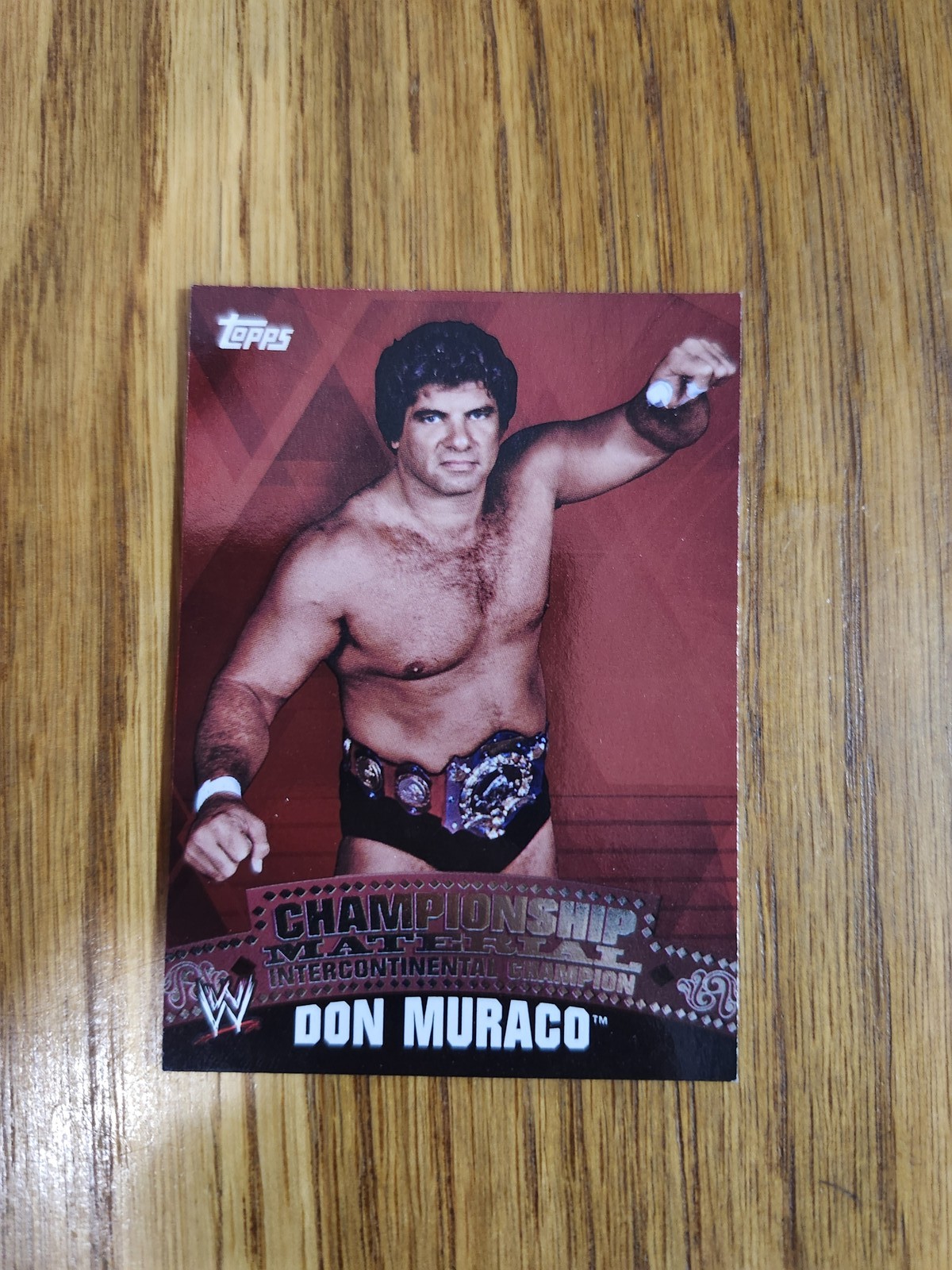 2010 Topps WWE Championship Material Don Muraco #C47 Wrestling Rookie