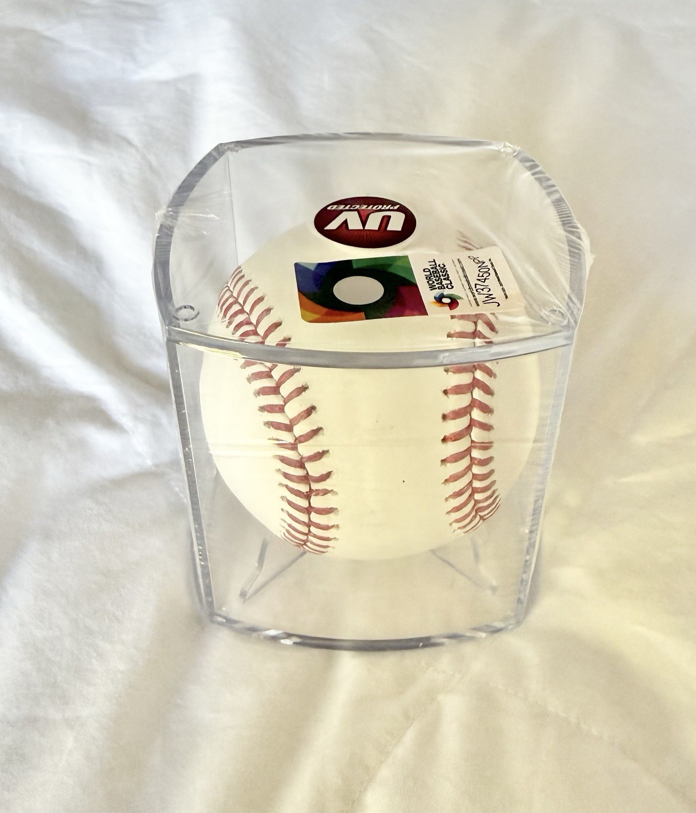 UNSIGNED RAWLINGS 2026 WBC WORLD BASEBALL CLASSIC OFFICIAL MAJOR BASEBALL CUBED