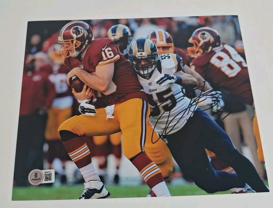James Laurinaitis Autographed Signed 8×10 Beckett Coa BAS #BR87531