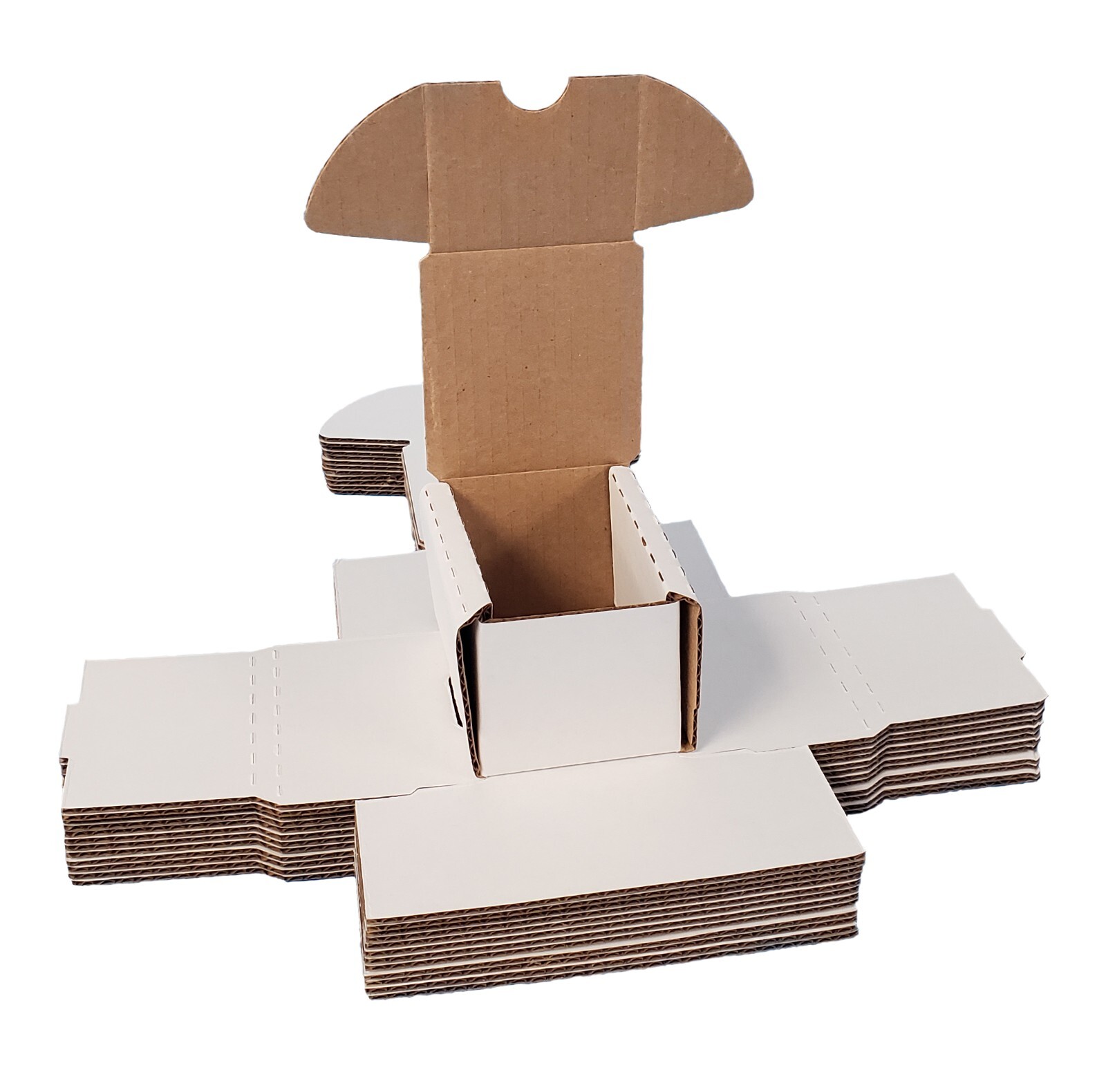 100 Count Cardboard Card Storage Box Perfect for Baseball, Football Cards & More