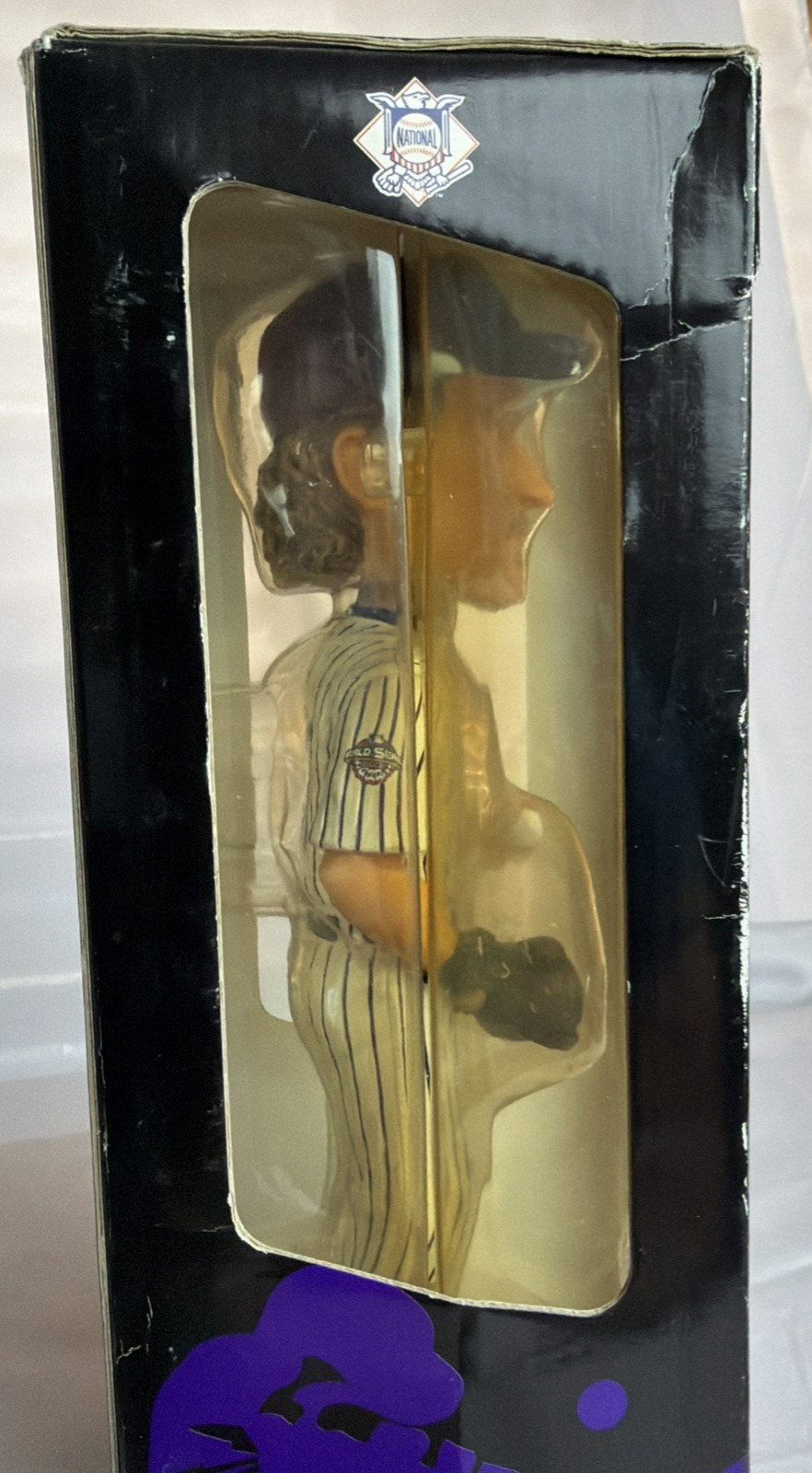 Randy Johnson Legends Of The Diamond White Pin-striped #2961/10,000 Bobble Head