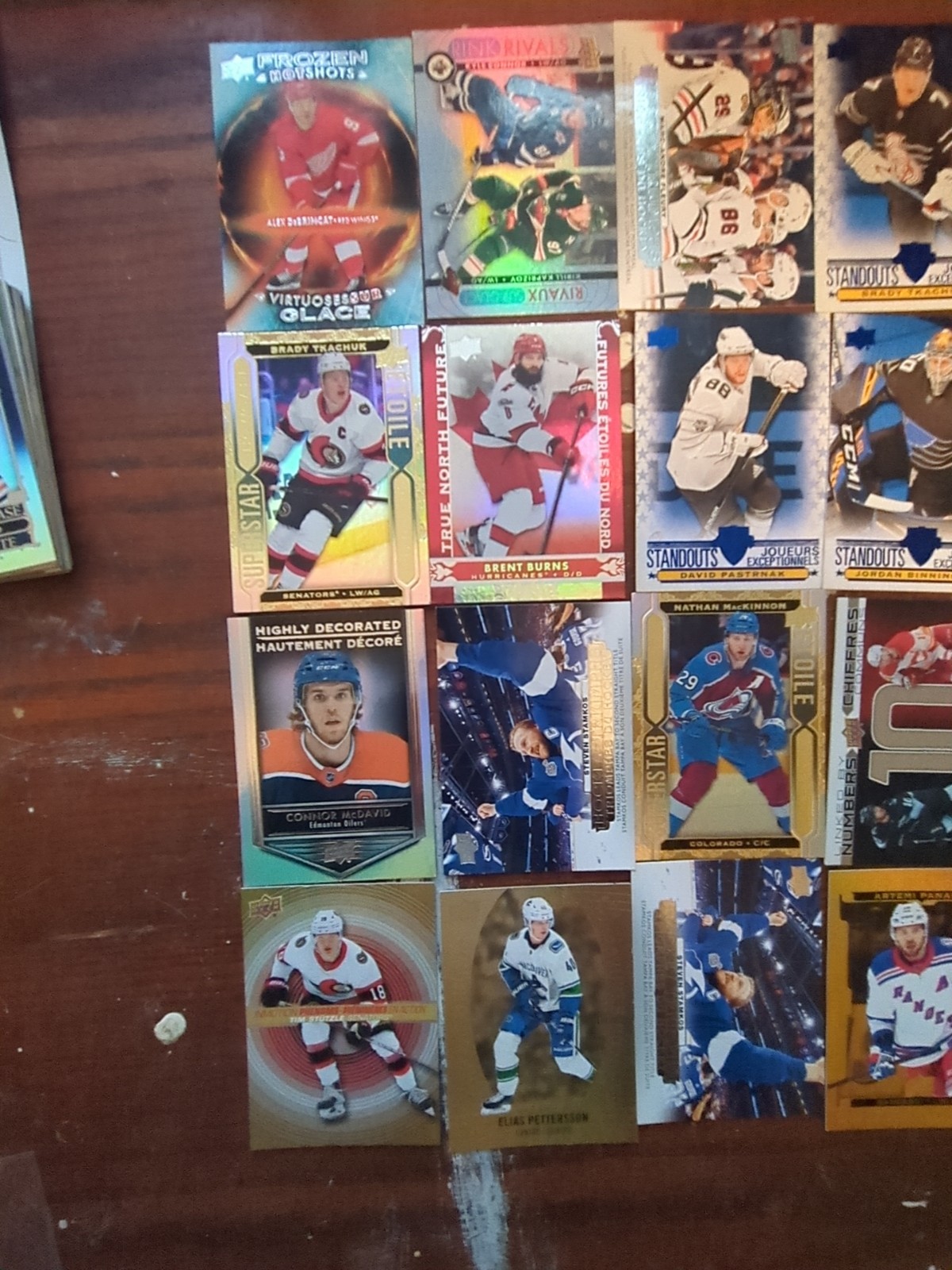 Tim Hortons Hockey Cards Singles 2022-2025 -40 Card Lot Inserts Rares SSx2