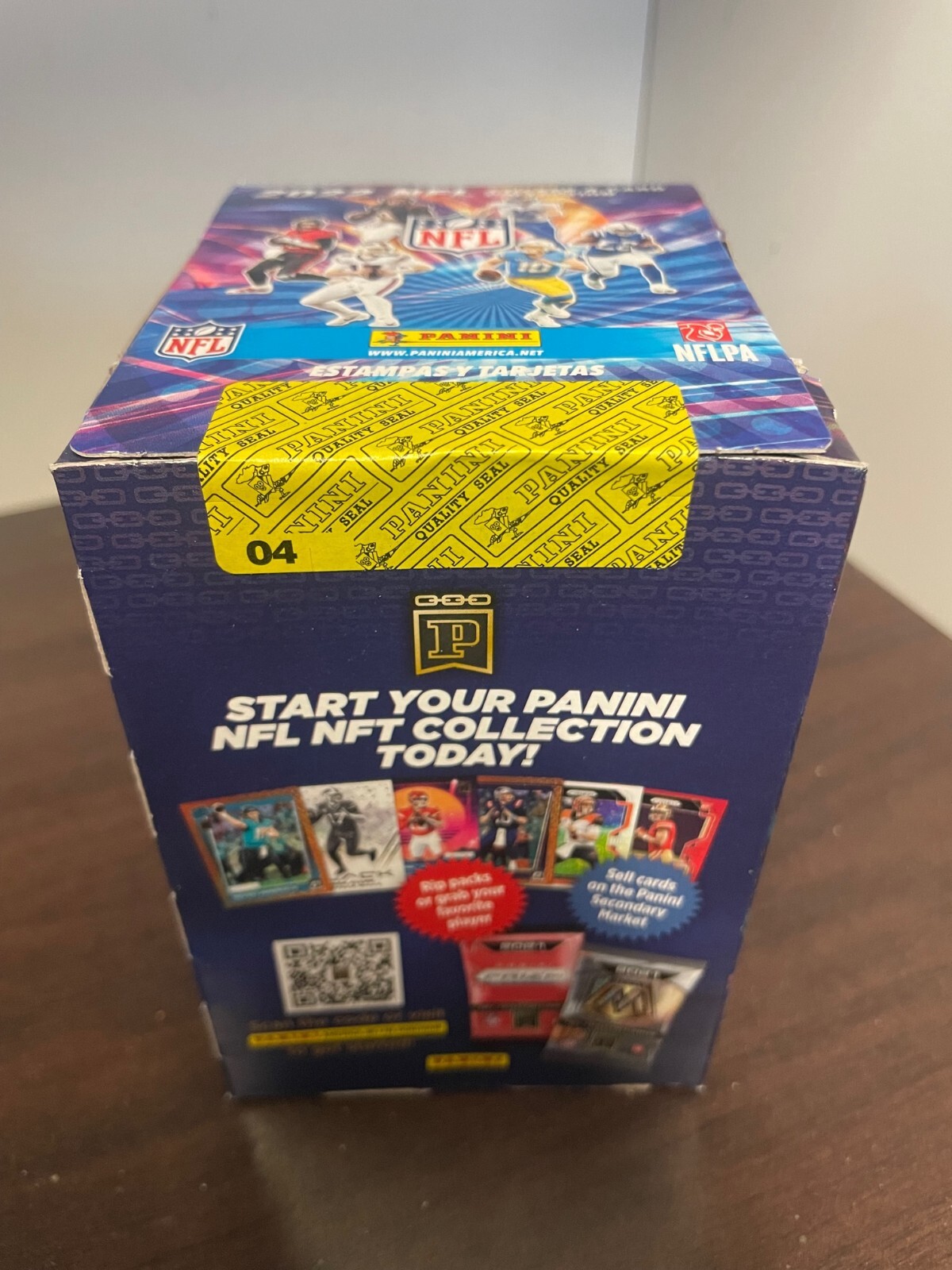 2022 Panini NFL Sticker & Card Collection Sealed box of 50 packs Brady Mahomes