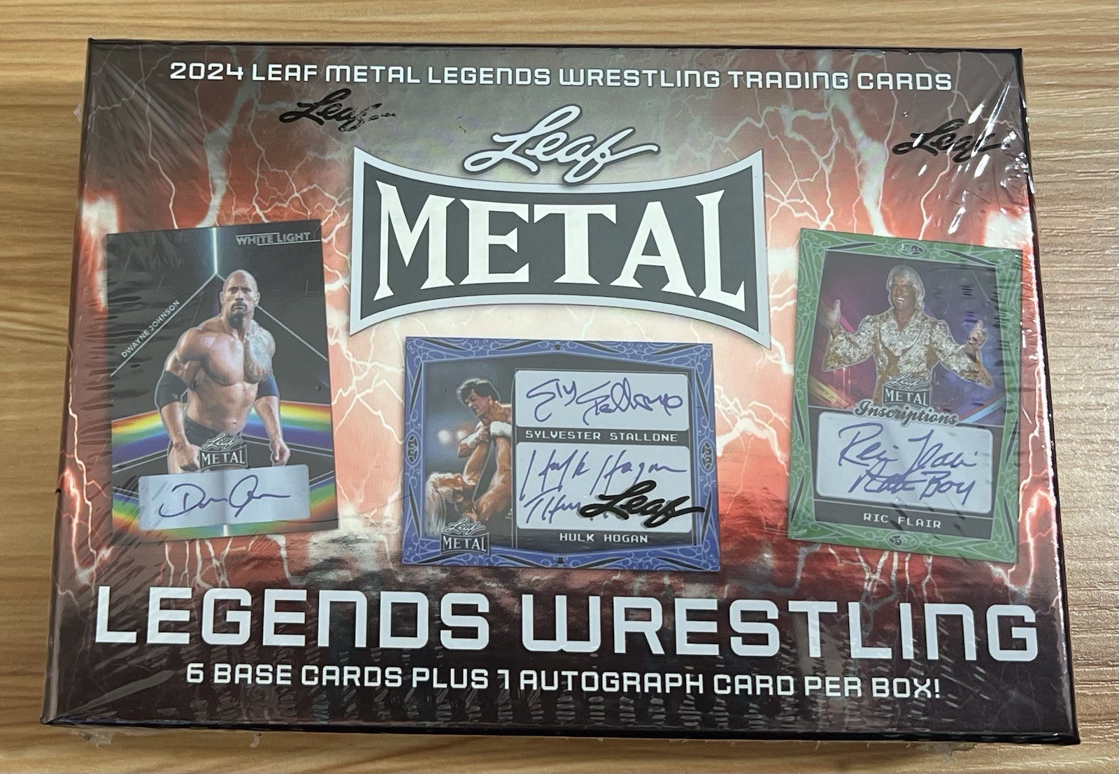 2024 Leaf Metal Legends Wrestling Hobby Box – Sealed