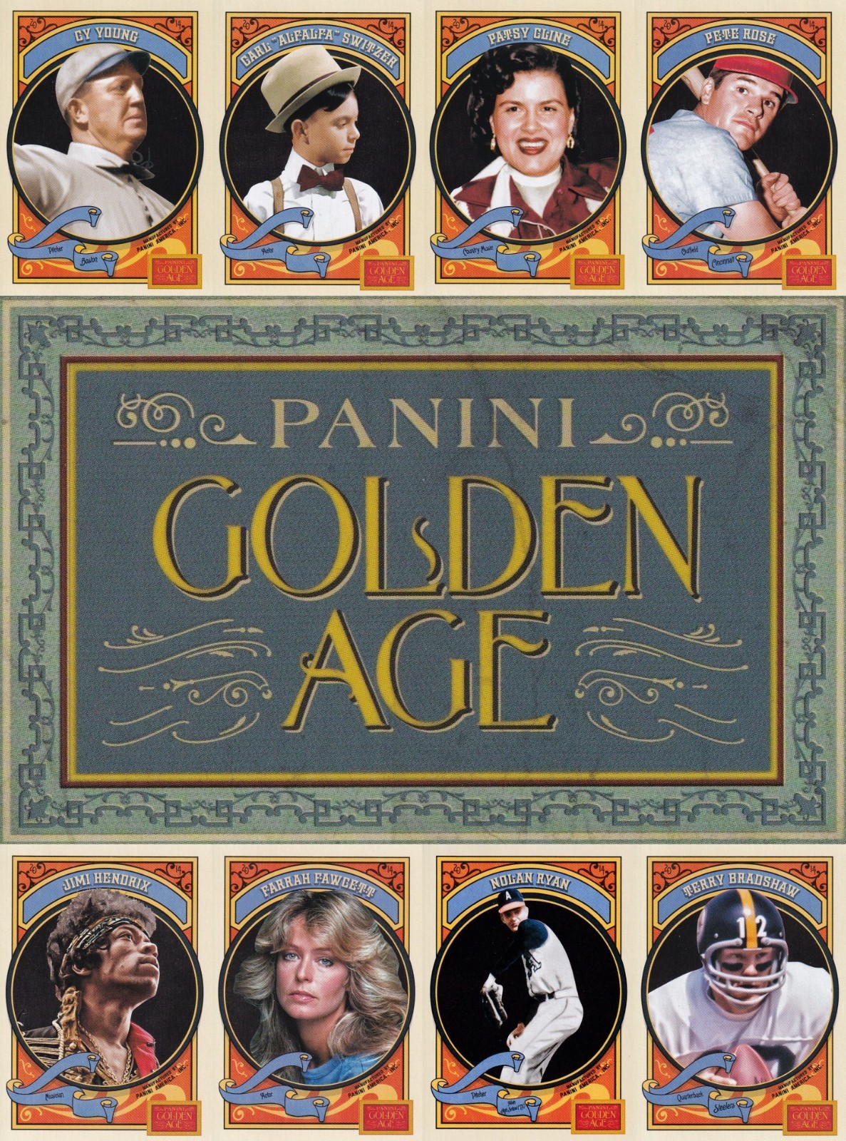 Complete 2014 Panini Golden Age Base Card Set – Set Includes All 150 Base Cards!