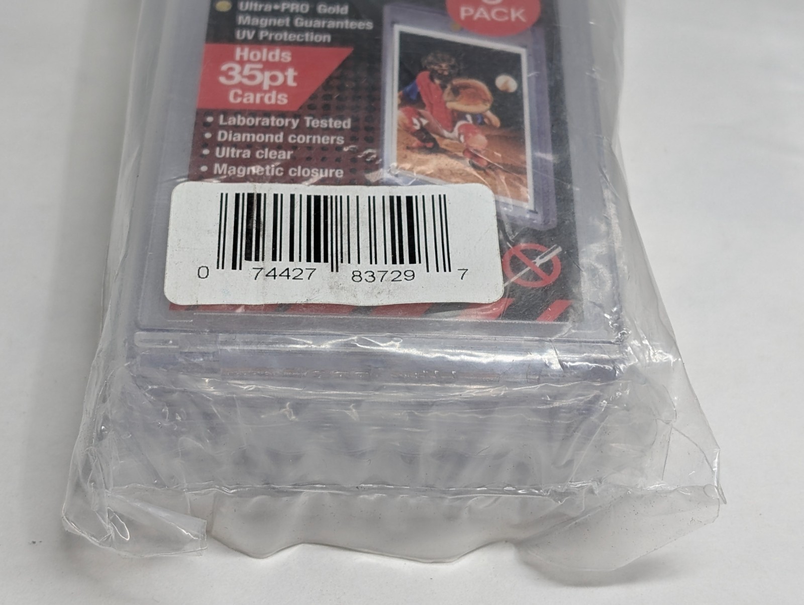 Ultra Pro One-Touch Magnetic Card Holder 35pt Point – 5 PACK