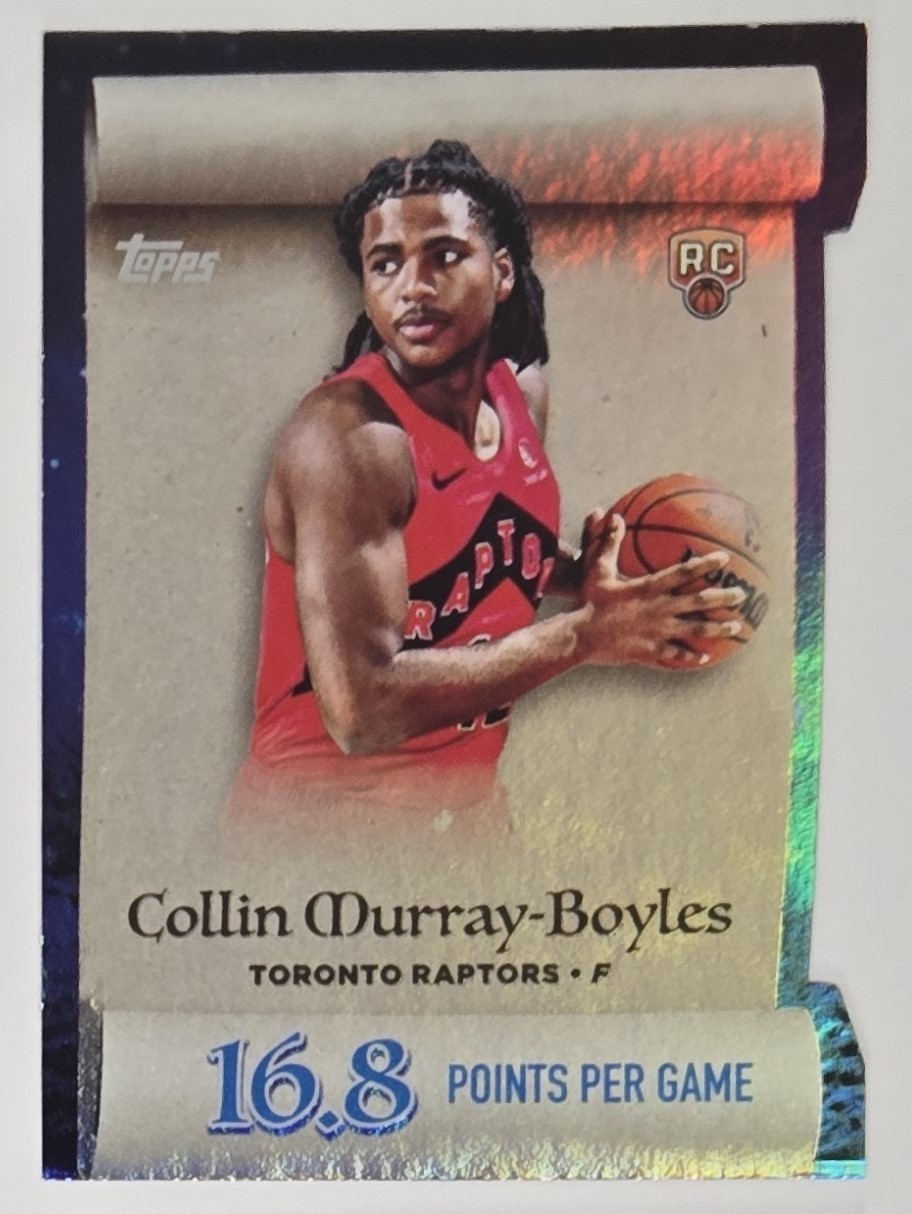 2025-26 TOPPS HOLIDAY MAKING THE NICE LIST NBA RC ROOKIE HOLO🌈DIE CUT LOT (9)