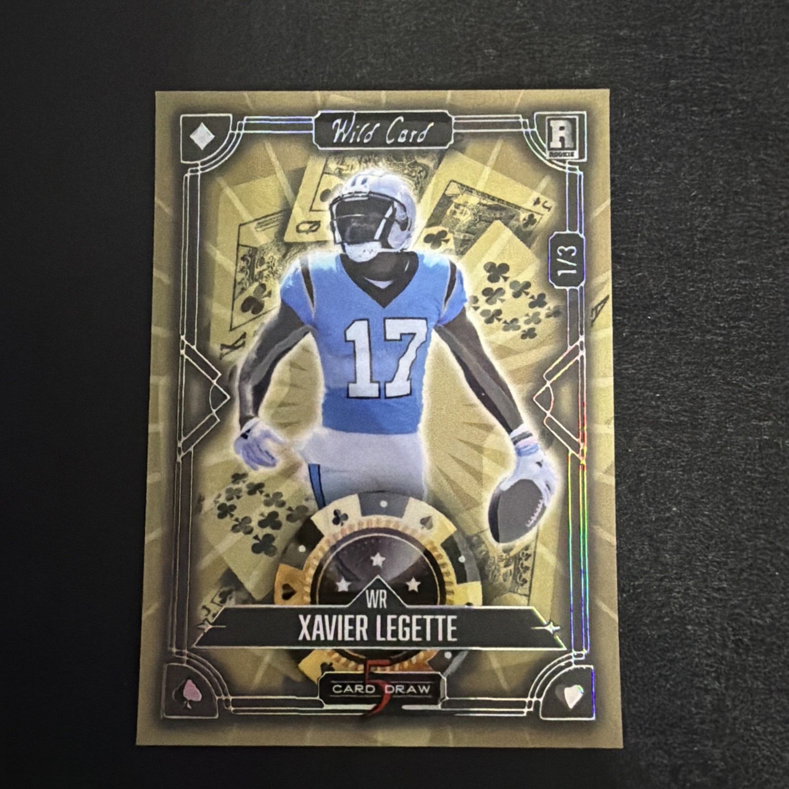 2024 Wild Card 5 Card – Xavier Legette 1/3