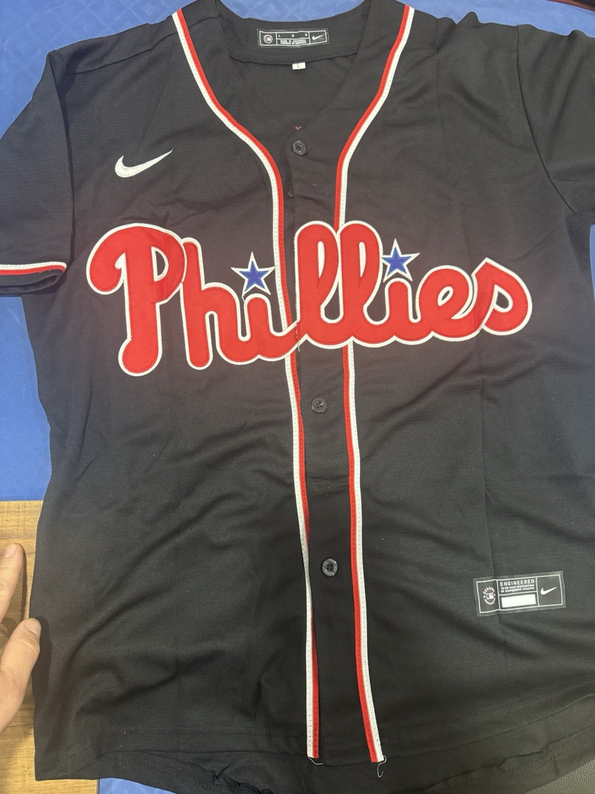 Bryce HARPER Philadelphia Phillies #3 BLACK Special Edition Jersey NEW with Tags