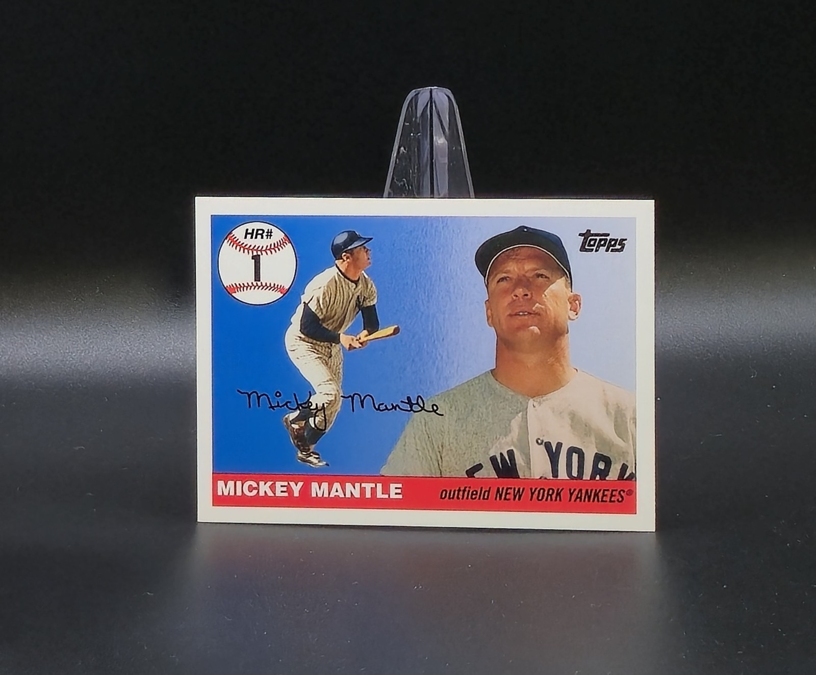 2006 Topps MICKEY MANTLE Home Run History Insert Card MHR1 New York Yankees