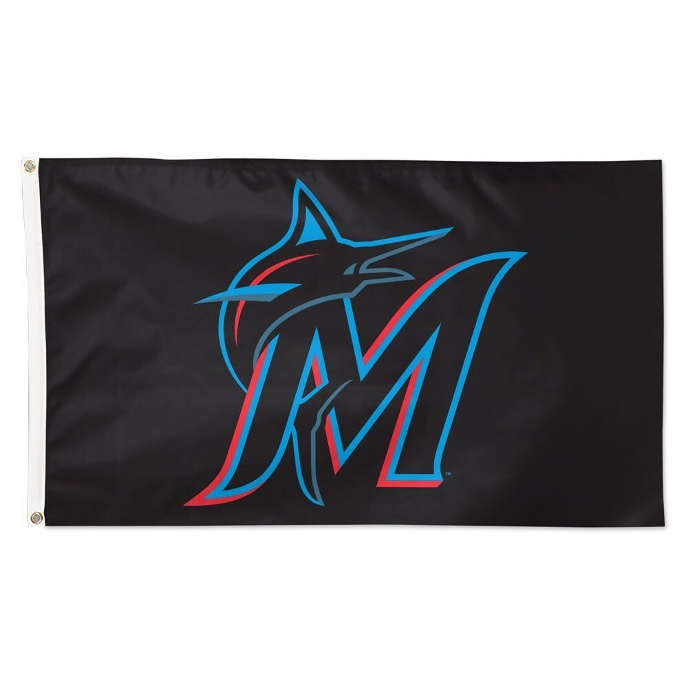 Miami Marlins 3×5 ft Flag Banner MLB Baseball Champions Free Shipping