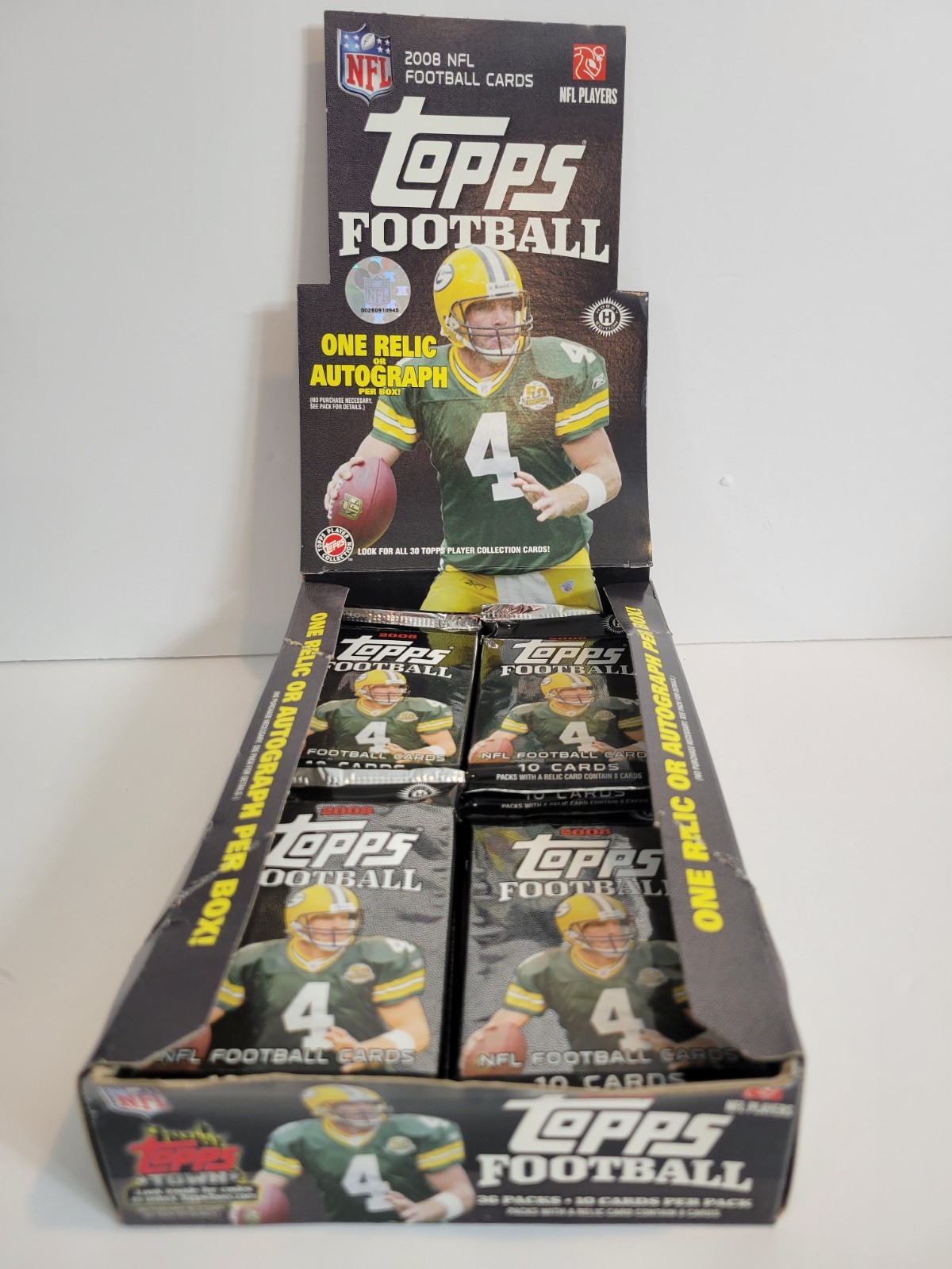 2008 Topps Football 10-card Hobby Pack factory sealed pack