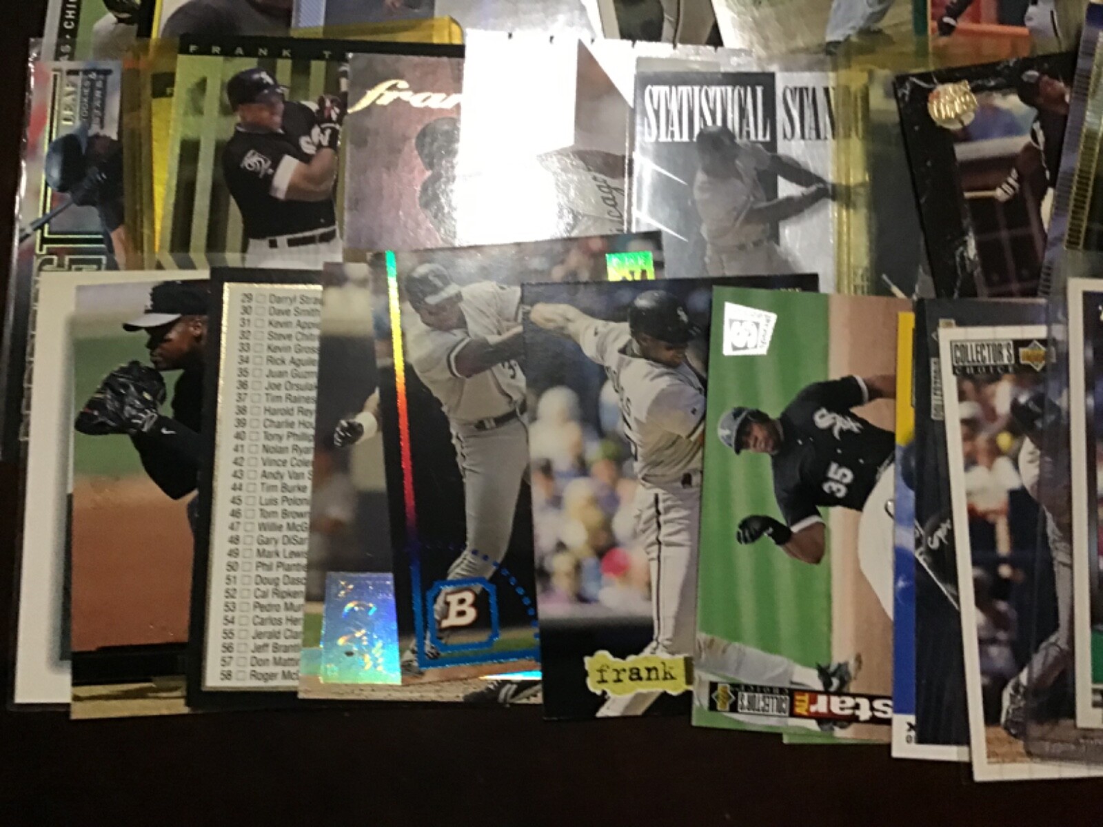FRANK THOMAS Oddball Insert & Regular issue Baseball WHITE SOX YOU CHOOSE
