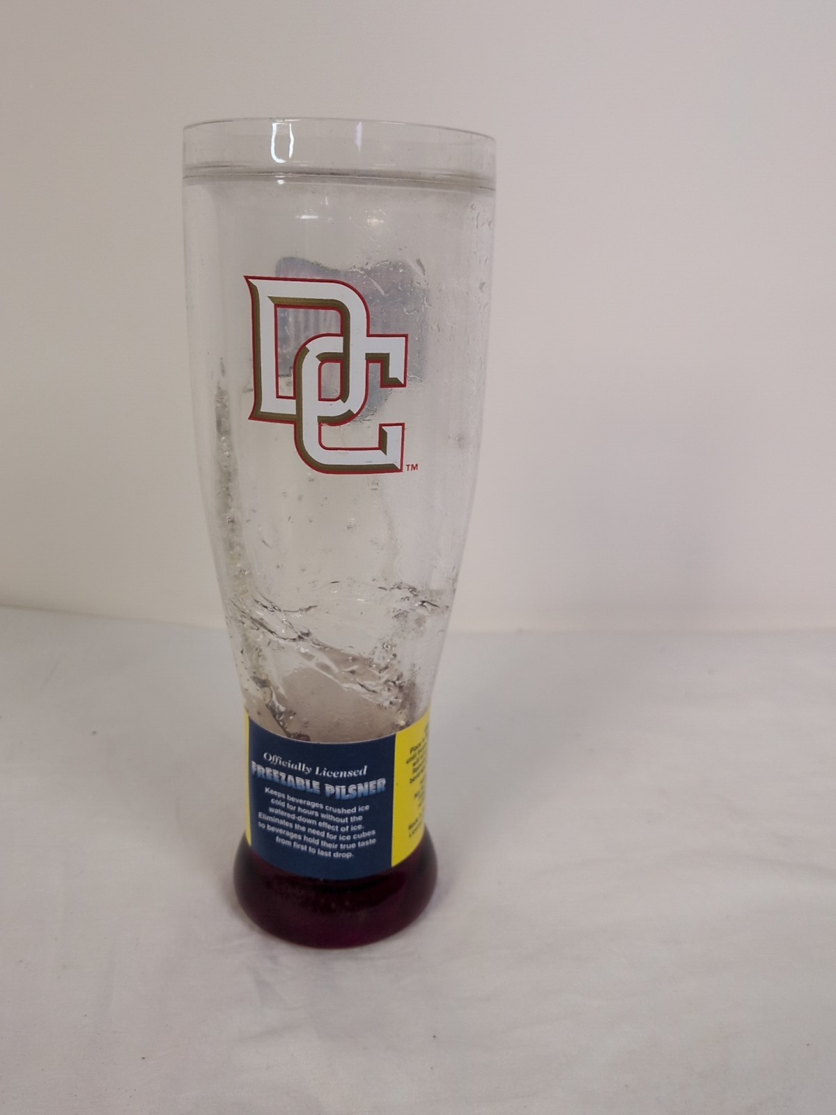 MLB Washington Nationals Freezable Pilsner Acrylic Freezer Glass New with Tags