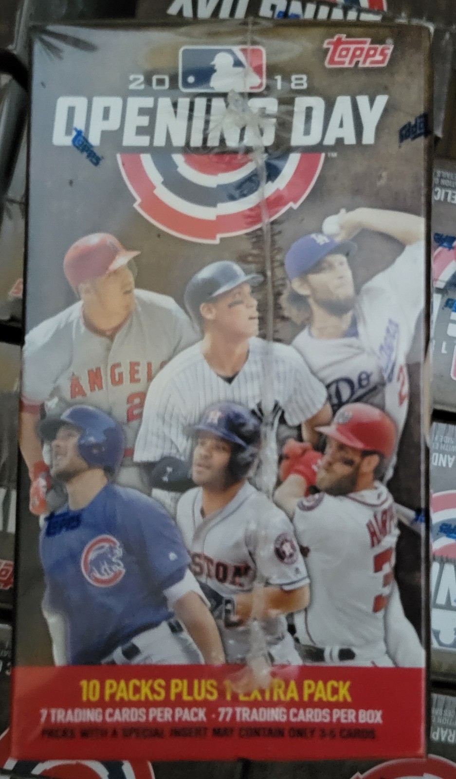 2018 TOPPS OPENING DAY BASEBALL BLASTER BOX FACTORY SEALED & CASH FRESH