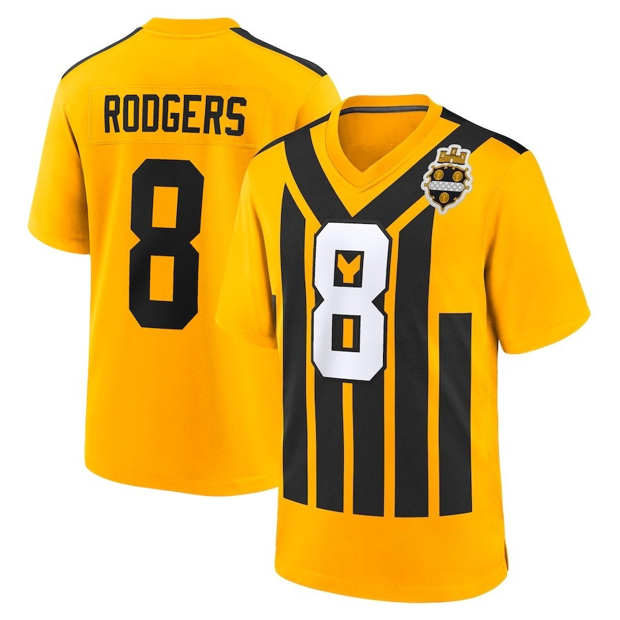 Men’s Stitched 2025 Steelers Player Game Jersey S-5XL