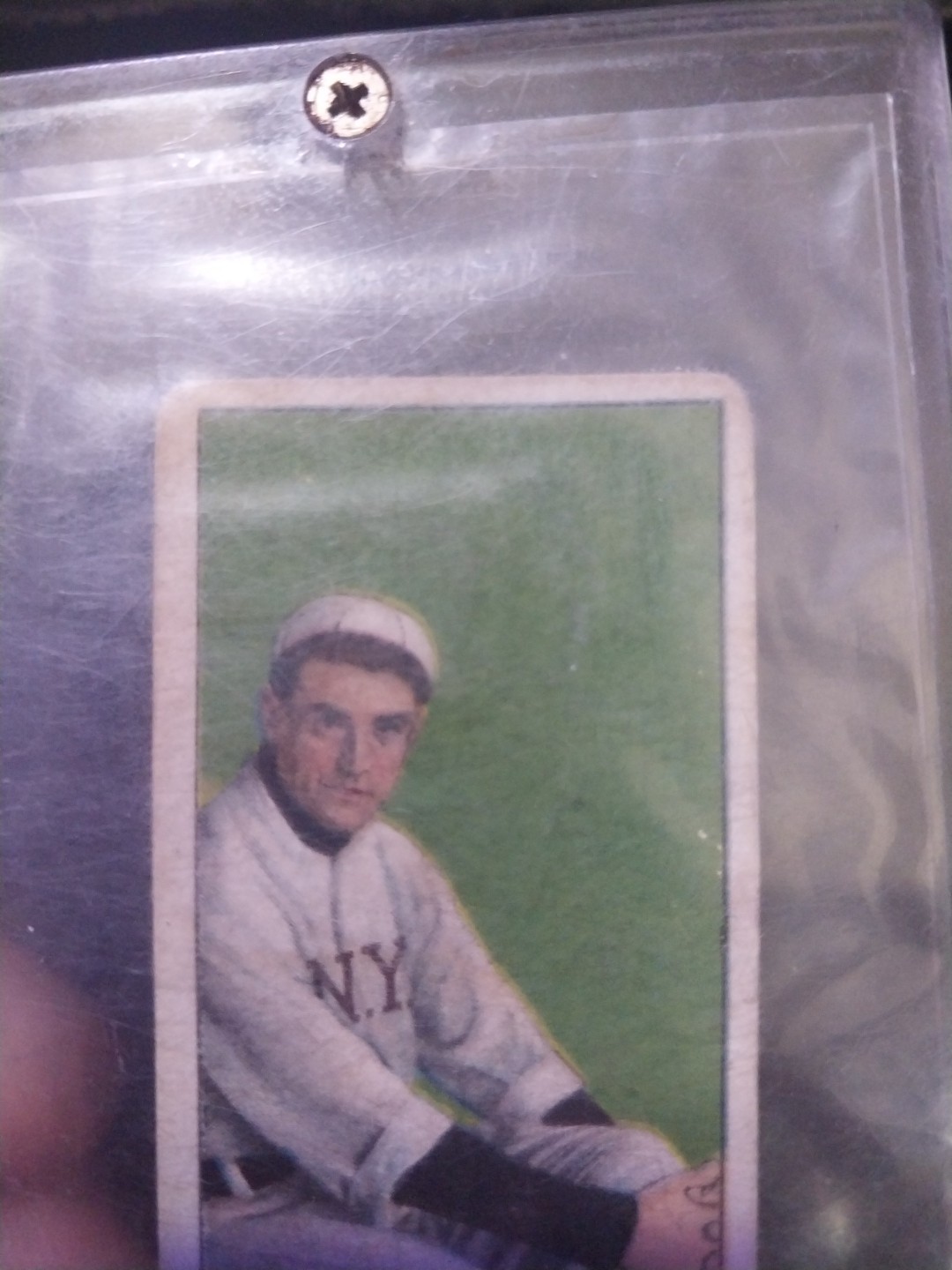 1909-11 T206 Piedmont 150 Mike Donlin Seated PSA 1 New York