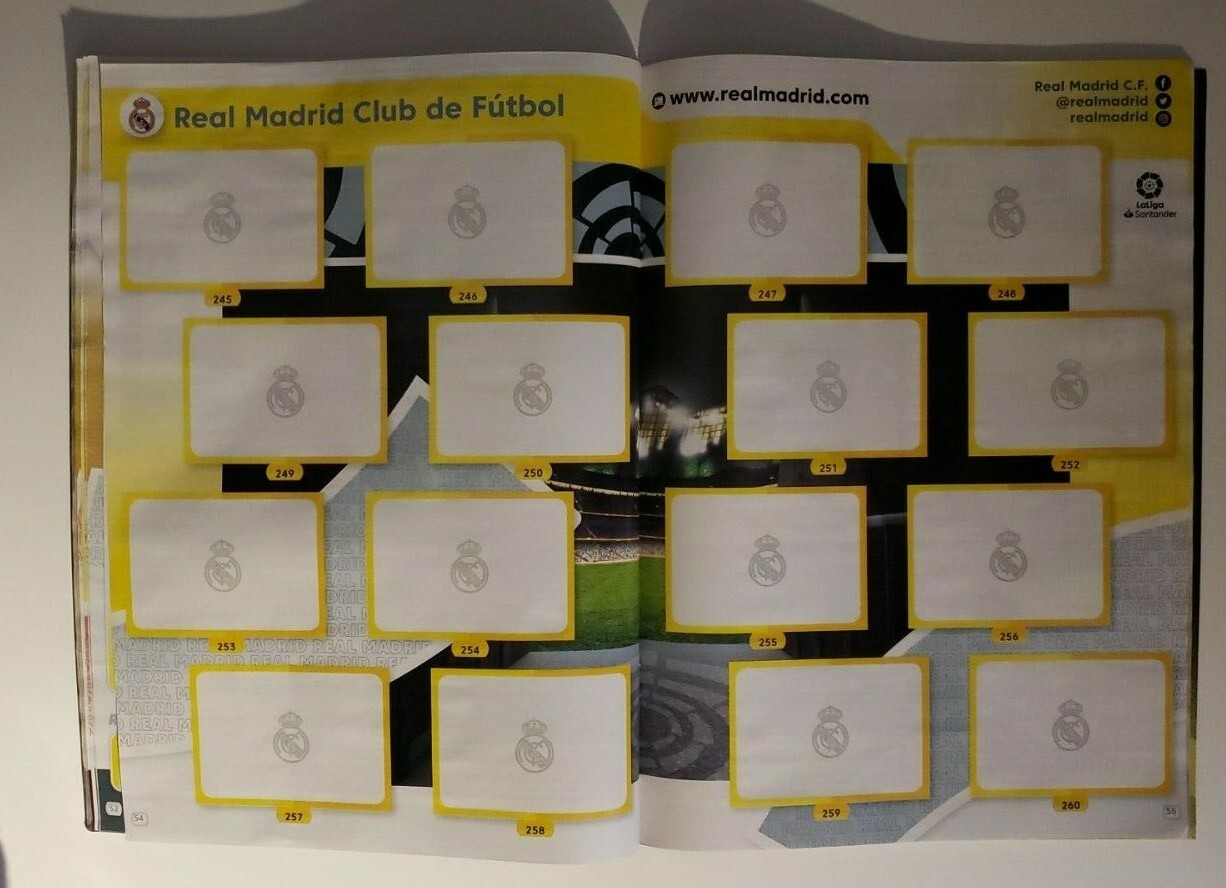 Panini Liga 2021-2022 – Latin America Edition 441 Sticker Album – Empty