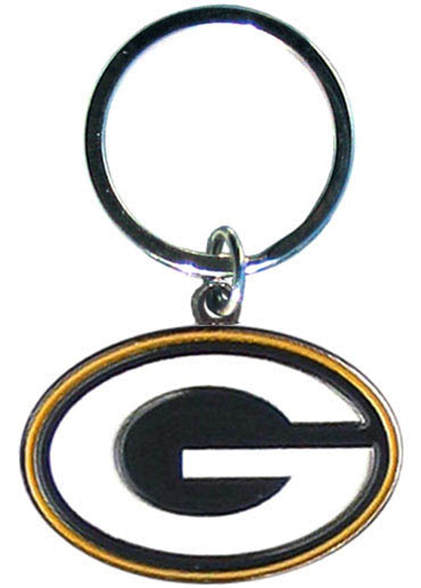 NFL Team Logo Metal Keychain—Official Team Colors—Fan Collectible Free Shipping