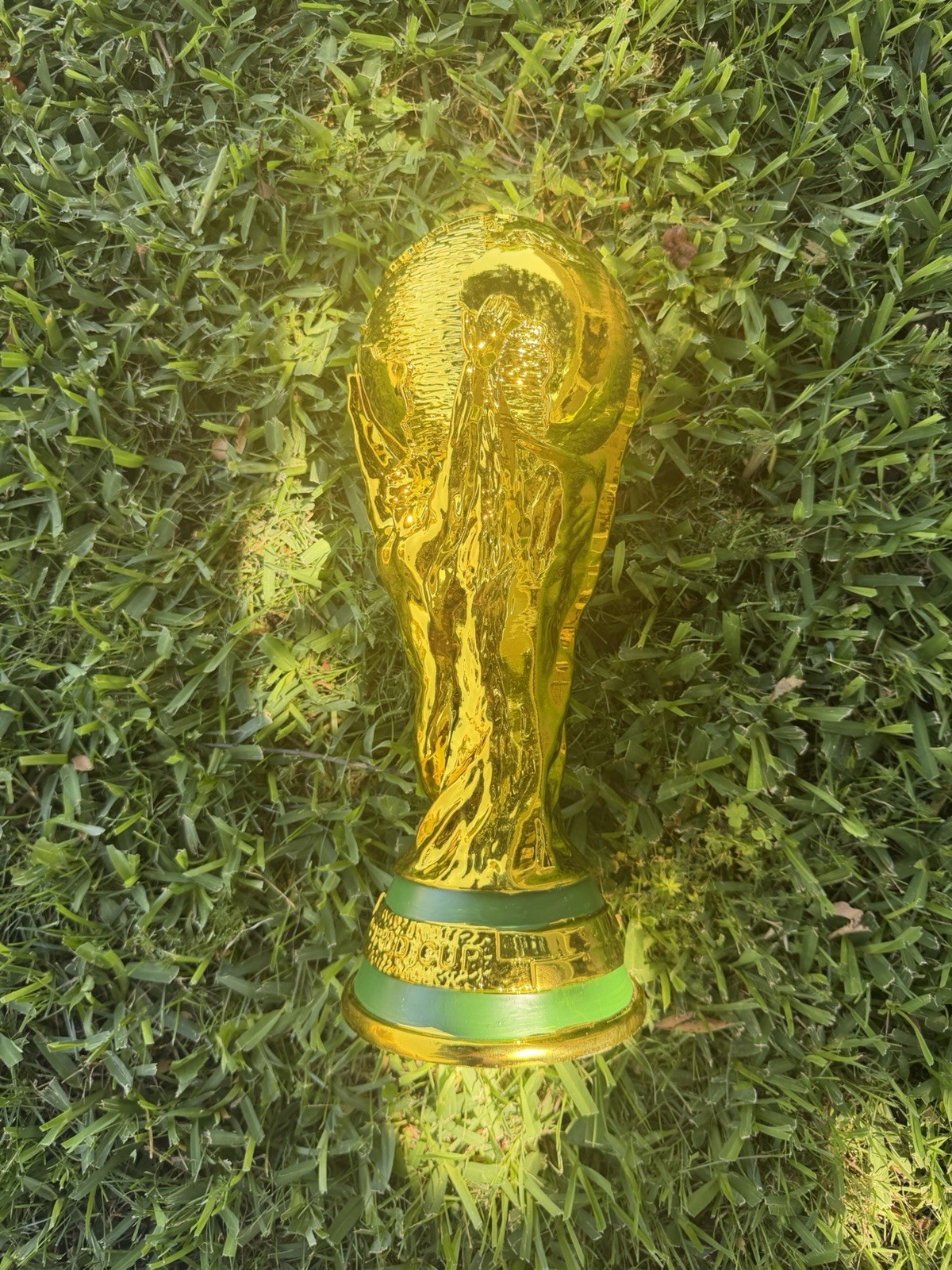 World Cup Trophy Replica 14.2in 2LB (resin and gold-plated)