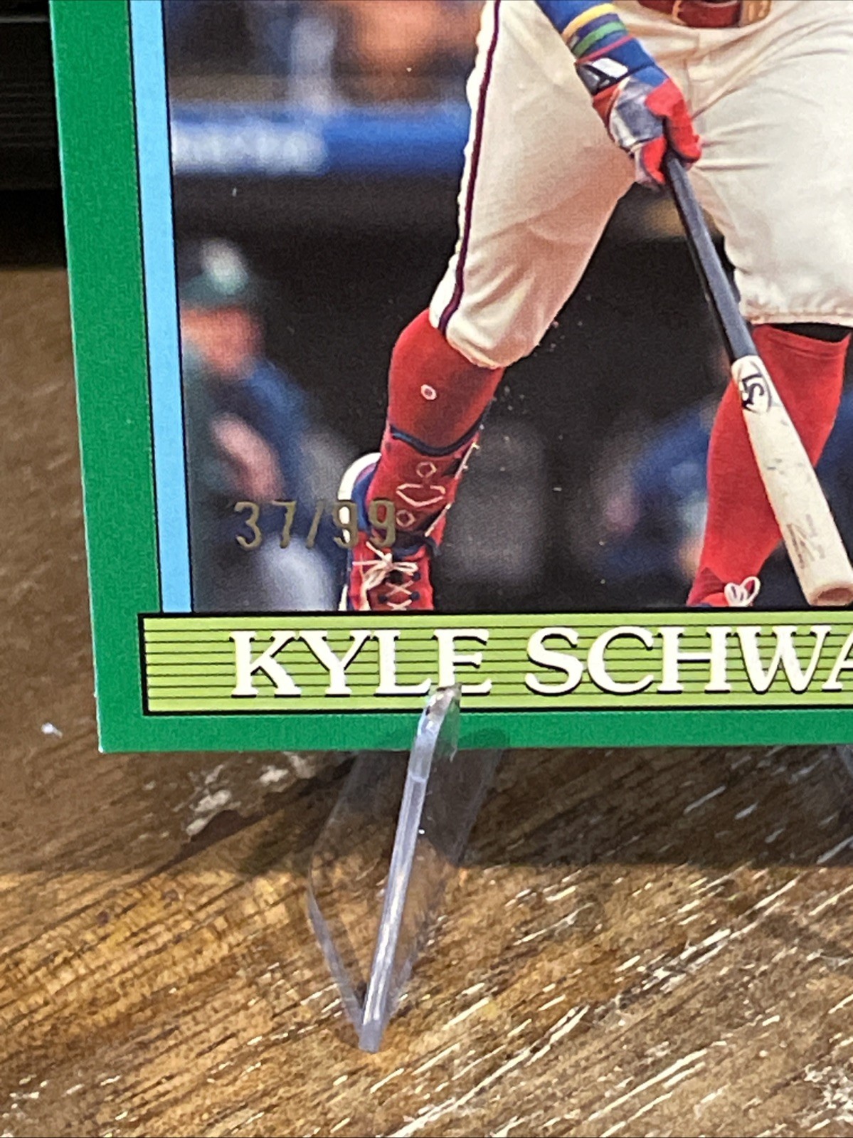 2026 Topps Series 2 – 1991 Topps All Stars Kyle Schwarber Green /99 Phillies JB