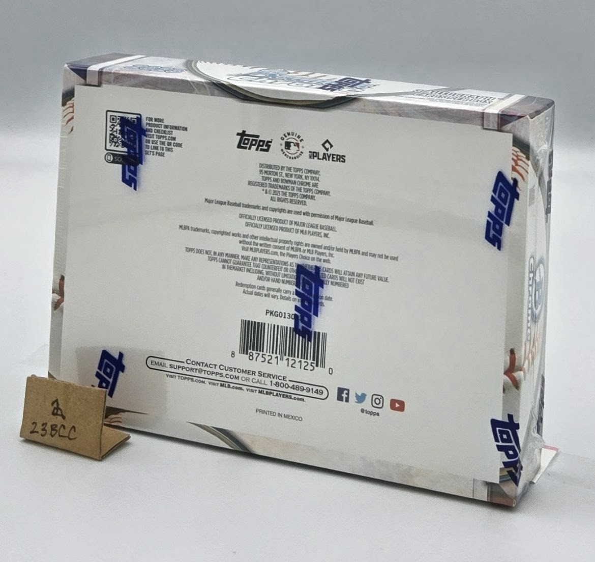 2023 Bowman Chrome Baseball HTA Choice Box Factory Sealed New 3 Autos Salas