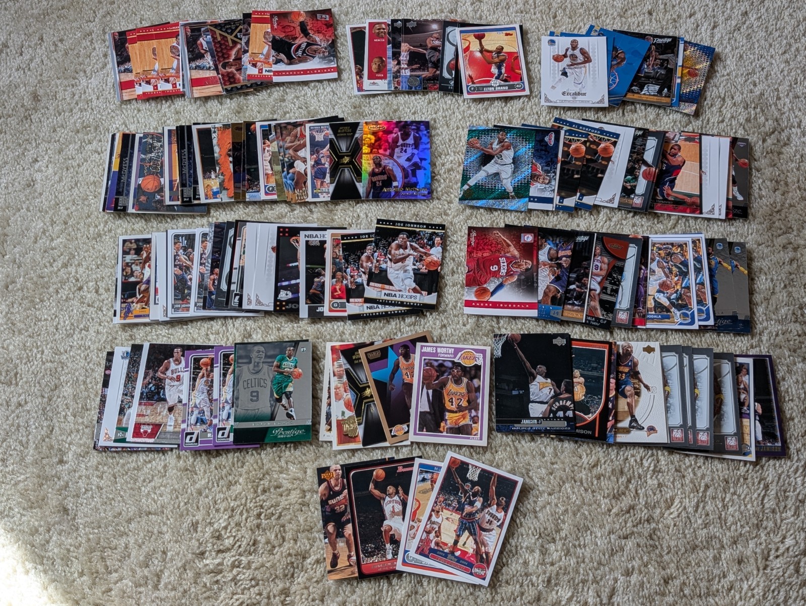NBA Stars & HOF 450+ Card Lot- Topps Upper Deck Fleer Ultra Metal Great Mix 👀