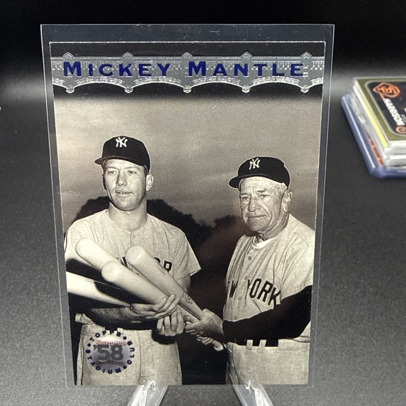 MICKEY MANTLE 1996 STADIUM CLUB MANTLE LOT 6 DIFFERENT NEW YORK YANKEES HOF ⚾️