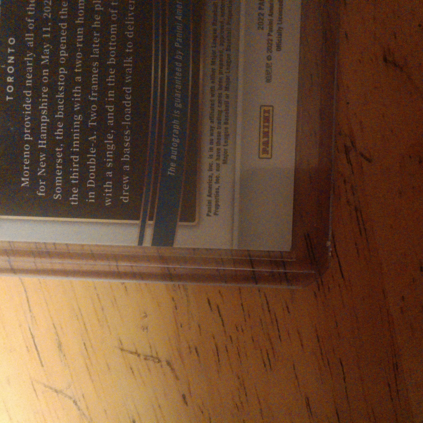 2022 Select Gabriel Moreno Youth Explosion Auto /299 #YES-GM