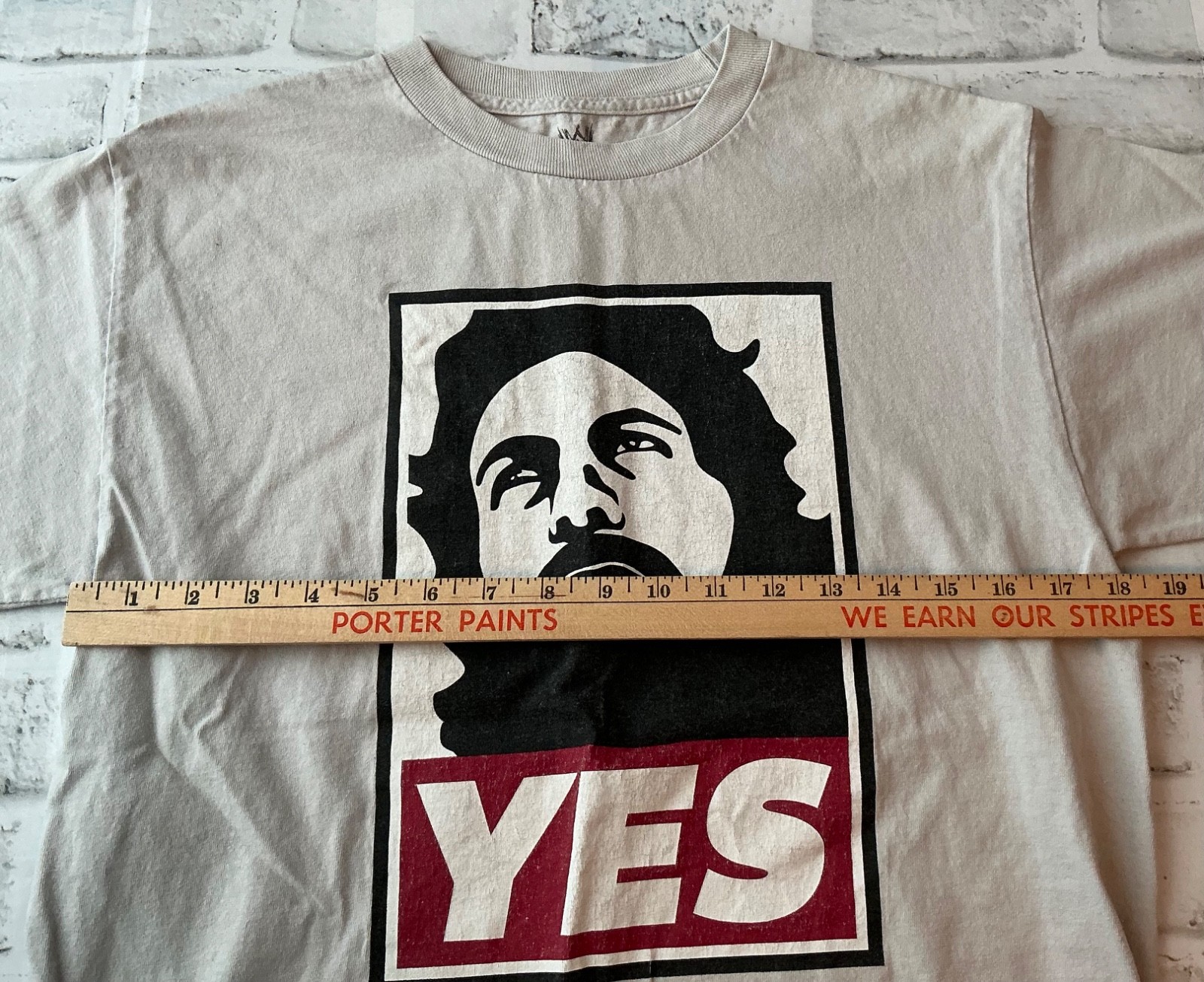 WWE Daniel Bryan YES Movement Authentic T-Shirt Men’s M Grey Wrestling Fan