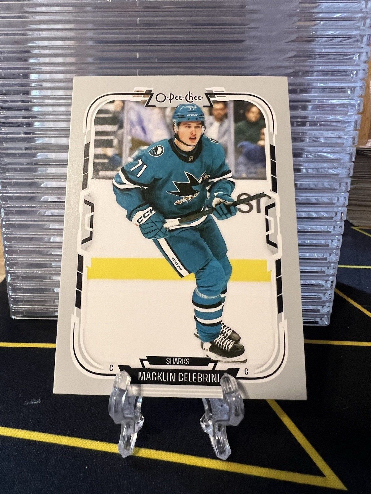 2025-26 O-Pee-Chee #119 Macklin Celebrini