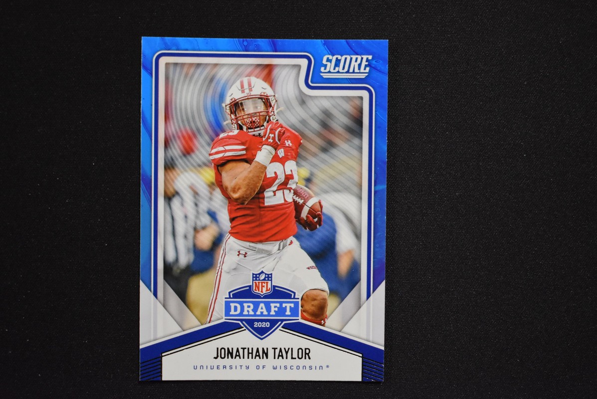 Jonathan Taylor 2020 Panini Score NFL Draft Rookie Card Insert #NFL-15 Colts