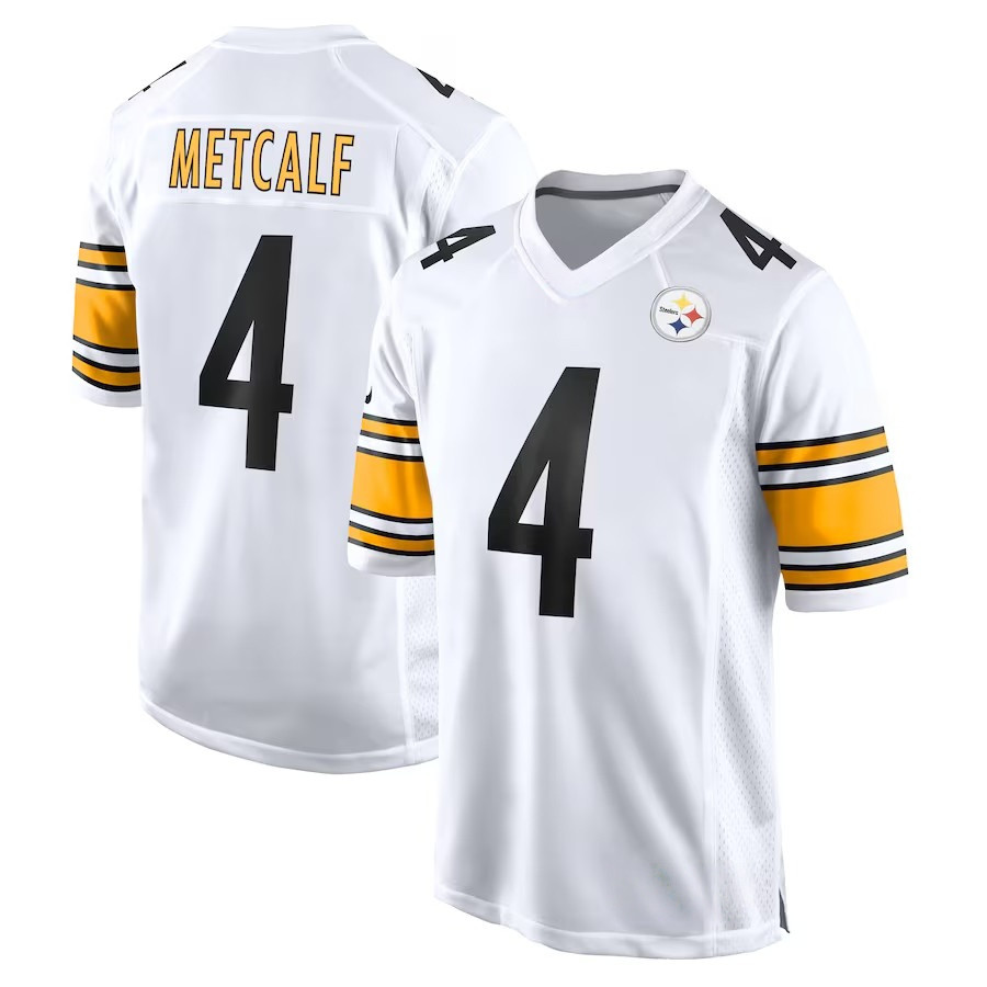 Men’s Stitched 2025 Steelers Player Game Jersey S-5XL