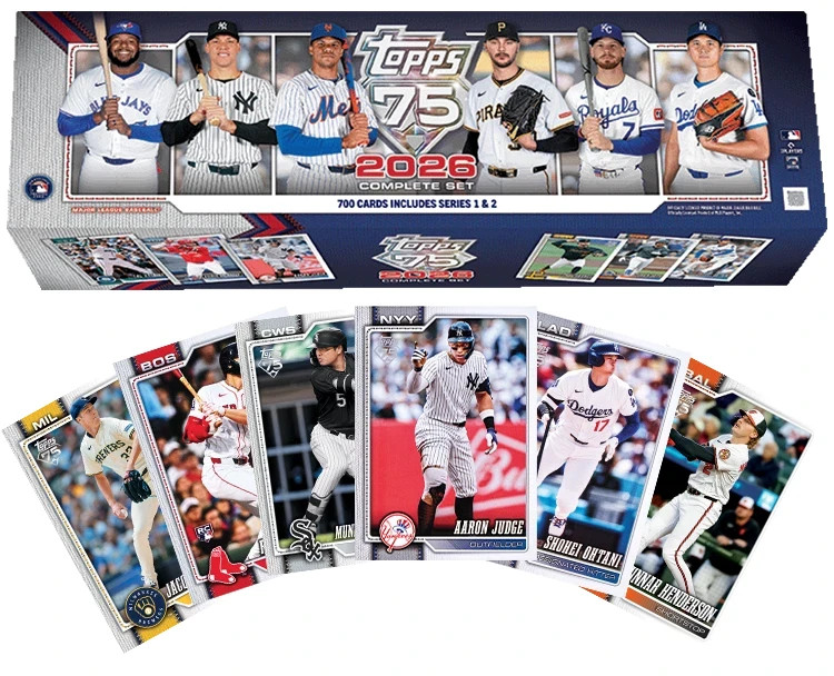 2026 Topps Complete Sets Baseball Hobby Box Factory Sealed(IN HAND)