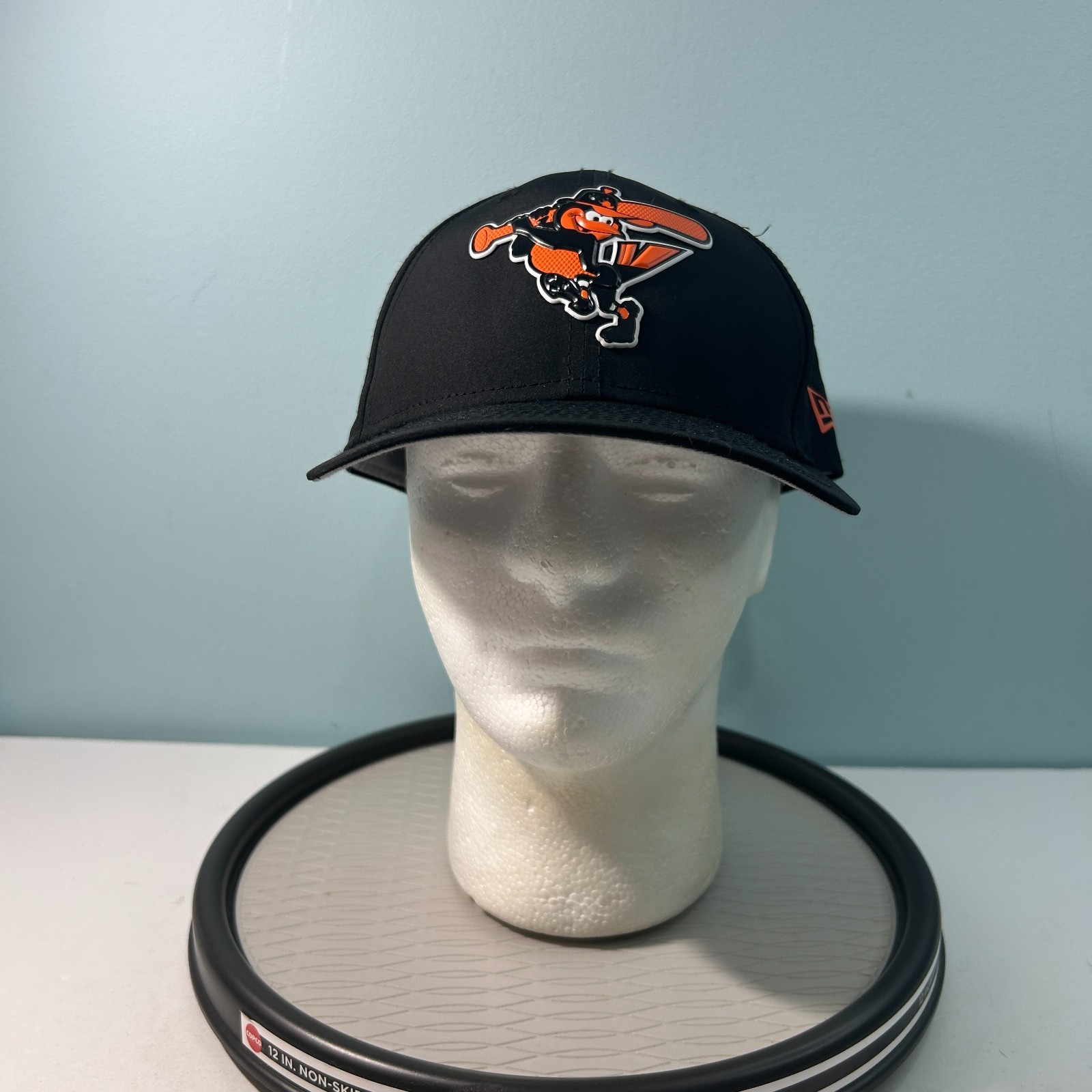 Baltimore Orioles Hat Fitted 7 3/8 New Era 59Fifty Performance Cap Black Bird