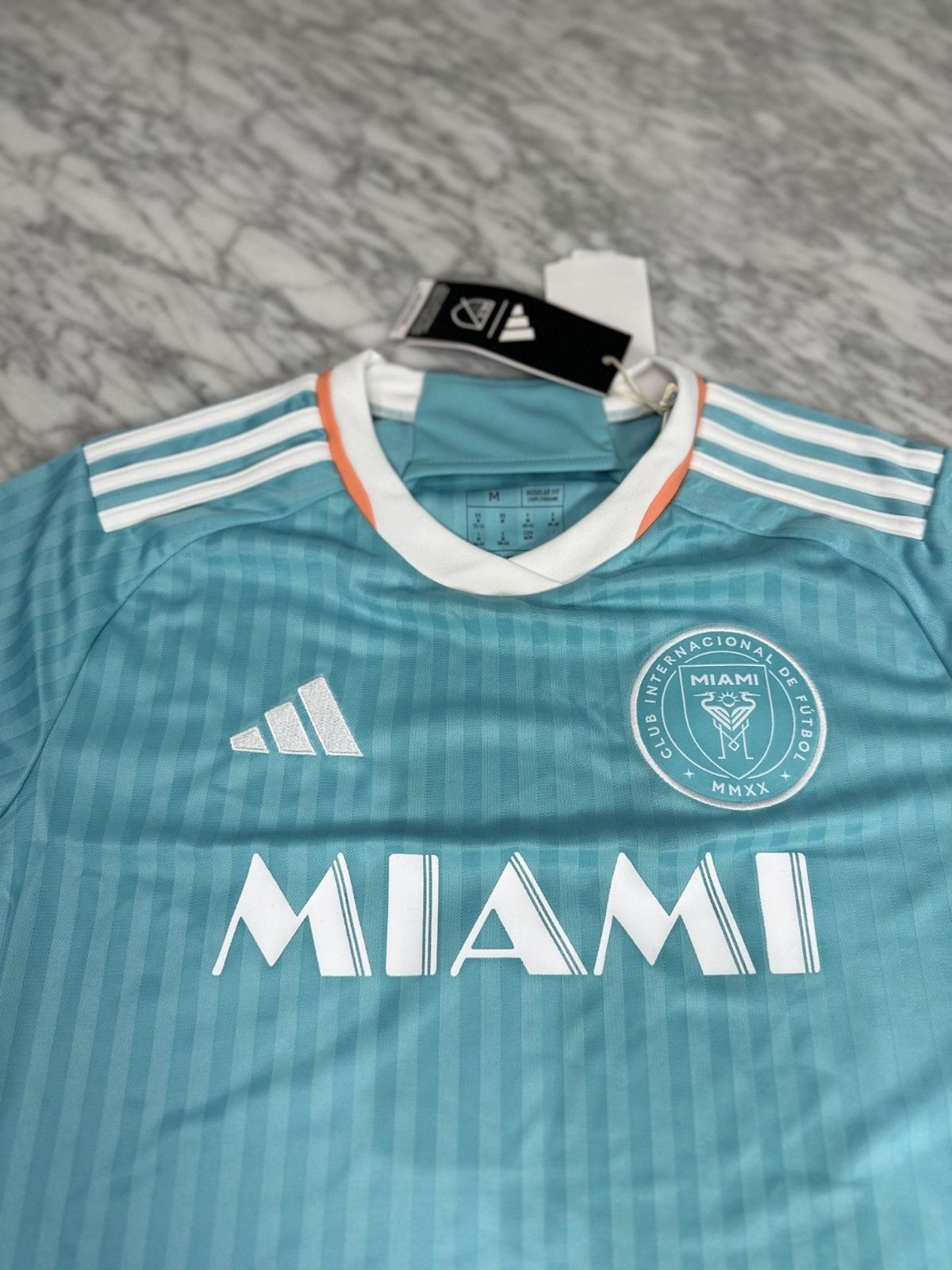Adidas Inter Miami CF MLS 3rd Jersey JJ1450 soccer futbol Women’s Medium NEW